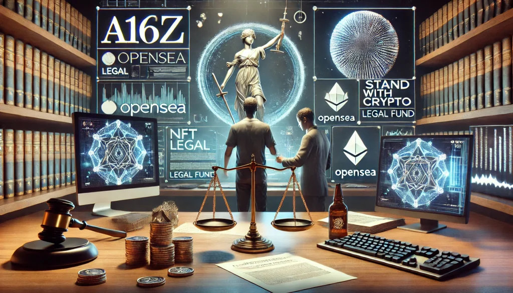 A16z and OpenSea Collaborate with Stand With Crypto to Launch NFT Legal Fund: Supporting Artists and Creators