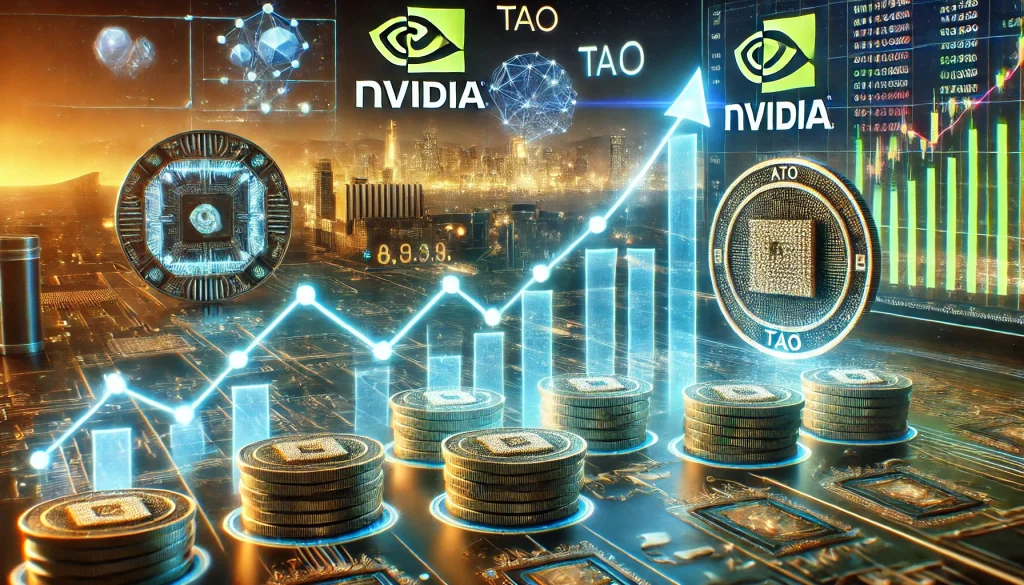 Bittensor Leads AI Cryptocurrency Surge, Riding the Nvidia Stock Rally