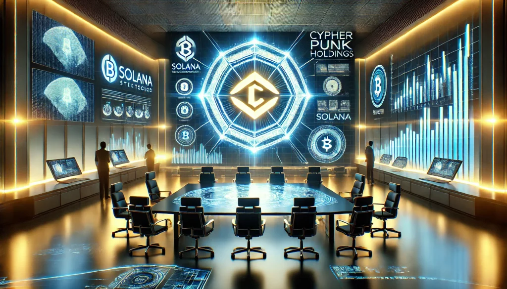 Cypherpunk Holdings Transforms into Sol Strategies, Redirects Focus to Solana Investments