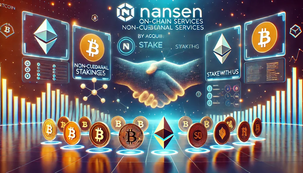 Nansen Expands On-Chain Services by Acquiring StakeWithUs, Offering Non-Custodial Staking for Over 20 Cryptocurrencies