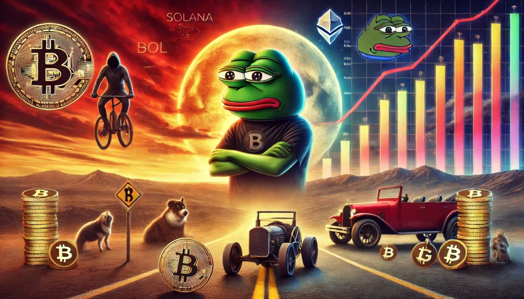 Solana Faces Decline as New Memecoin Challenger Angry Pepe Fork Emerges to Take Over DOGS’ Spot