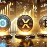 Three Cryptocurrencies Set to Surge Before October: Solana, XRP, and Rollblock Poised for Gains