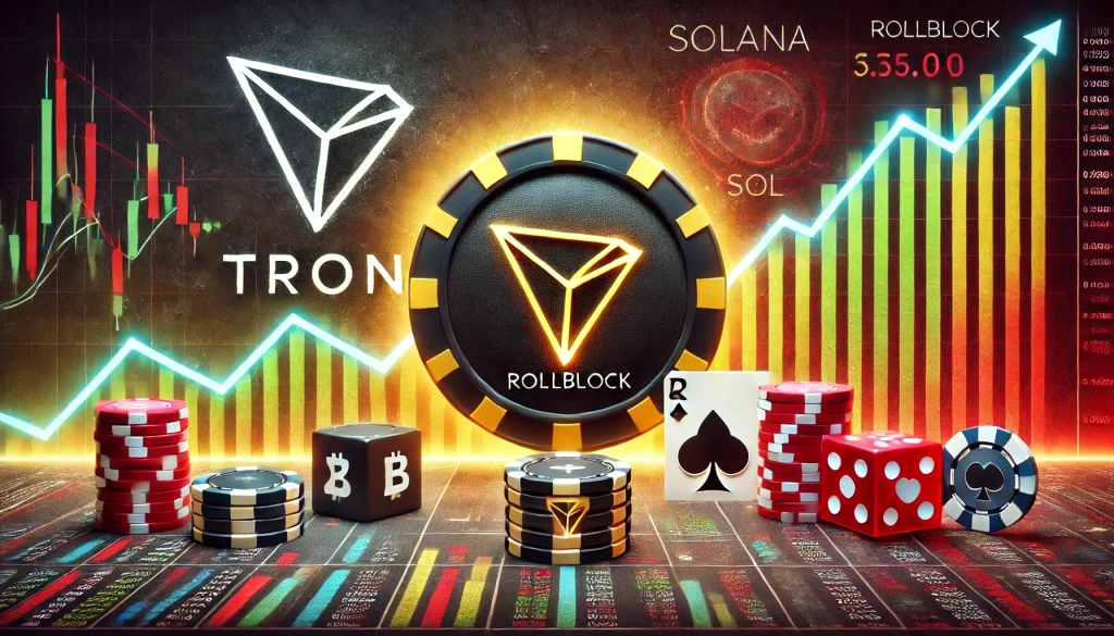 Tron and Solana Hype Dims as Rollblock Emerges: A Blockchain Casino Altcoin Set for a 100x Surge in 2024